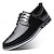 economico Casuale-scarpe derby stringate da uomo in pelle con stampa coccodrillo e pelle scamosciata nera, suola sportiva ed elegante per abbigliamento casual e business casual