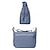 baratos Malas a tira-colo-bolsa de ombro feminina com vários bolsos – bolsa tiracolo leve de nylon à prova d&#039;água com fecho de zíper para viagens, trabalho e uso diário rosa roxo preto