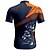 abordables Maillots pour hommes-Homme Maillot de cyclisme Tigre Manche Courte Cyclisme T-shirt Maillot avec 3 poches arrière VTT Vélo tout terrain Séchage Rapide Design Anatomique Évacuation de l&#039;Humidité Respirant Des sports bleu