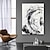 ieftine Picturi Abstracte-pictură în ulei realizată manual, pânză, artă de perete, decorare abstractă, simplă, alb-negru, pentru decorarea casei, pictură rulată fără rame, neîntinsă