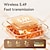 baratos Auriculares de Telefone &amp; Escritório-m76 viva-voz telefone fone de ouvido para dirigir gancho de orelha bluetooth 5.3 design ergonômico som surround estéreo para fitness academia treino telefone celular