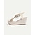 economico Sandali con zeppa-sandali con zeppa e cinturino a T con perline da donna – eleganti scarpe con plateau bohémien per l'estate, la spiaggia e le vacanze