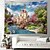 cheap Landscape Tapestry-Landscape Garden Theme Hanging Tapestry Wall Art Large Tapestry Mural Decor Photograph Backdrop Blanket Curtain Home Bedroom Living Room Decoration