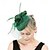 voordelige Bruiloften &amp; Feesten-Helm Sinamay Bruiloft Avond Feest Elegant Bruiloft Met Pure Kleur Helm Hoofddeksels