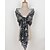 billige Sjaler &amp; Innpakninger-Retro / vintage De livlige 20-årene 1920-tallet skjerf Wrap Sjale Den store Gatsby Paljetter Dame Karneval Bryllup Aftenselskap Maskerade Voksne Sjal