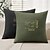 voordelige Vakantie kussensloop-Paas Decoratieve Gooi Kussenshoes 1PC Grappige Konijn Zacht Vierkant Bank Kussenhoes Kussenhoes voor Slaapkamer Woonkamer Bank Stoel Zwart Blauw Groen