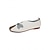 billige Flate sko til kvinner-kvinners bred tåboks barfotskinn loafers - håndlagde vintage blomster slip-on sko, myk såle minimalistiske flater for naturlig fotbevegelse