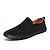 economico Slip-ons e mocassini da uomo-mocassini slip-on in pelle scamosciata beige da uomo – scarpe mocassino casual fatte a mano per l&#039;uso quotidiano