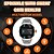 economico Smartwatch-696 SK50 Orologio intelligente 1.93 pollice Intelligente Guarda Bluetooth Pedometro Avviso di chiamata Monitoraggio del sonno Compatibile con Android iOS Da donna Da uomo Chiamate in vivavoce