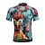 abordables Maillots Hombre-Hombre Maillot de Ciclismo Graphic Manga Corta Bicicleta Camiseta Maillot con 3 bolsillos traseros MTB Bicicleta Montaña Secado rápido Diseño Anatómico Capilaridad Transpirable Deportes Azul Ropa