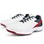 cheap Men's Golf Shoes-Men's Stylish Red, White &amp; Gray Golf Shoes, Advanced Grip Sole, Perfect for Competitive Golfing