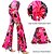 baratos Conjuntos-Retro Vintage Anos 60 Anos 70 Traje Cosplay Roupa Hippie Mulheres Carnaval Baile de Máscaras Espetáculo Festa Parada do Orgulho Adulto Colete Calças Bandana
