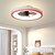 abordables Luces de techo regulables-2-luz 50 cm Regulable Ventilador de techo Metal Acrílico Moderno Estilo nórdico 220-240V