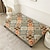 cheap Futon Sofa Cover-Jacquard Fabric Armless Sofa Bed Cover Sofa New Year Decor Slipcovers Stretch Protector Elastic Bench Cover
