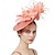 billige Fascinatorer-Hodeplagg Tyll Fedora Hatt Bryllup Hesteveddeløp Elegant Vintage Søt Med Fjær Hodepryd Hodeplagg