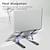 cheap Stands &amp; Cooling Pads-Laptop Stand for Desk Adjustable Laptop Riser Foldable Portable Laptop Holder Ventilated Cooling Notebook Stand for 10-15.6inch Laptop