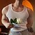 ieftine Tricouri de Sală-Bărbați Bluză Vest Top Sub Cămașă Cămașă fără mâneci Fără manșon Stil Nautic Vară Simplu Modă Designer De Bază Clasic Vacanță Stradă Ieșire Negru Alb Maro Top tricou pentru bărbați