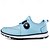 baratos Sapatos de Golfe Masculinos-Sapatos de golfe azul claro masculino com sistema de discagem ajustável, design respirável, calçados esportivos para golfe ao ar livre