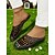 abordables Ballerines femme-mules plates creuses en gelée pour femmes – pantoufles de plage à bout carré tendance pour les tenues décontractées d&#039;été et la plage