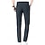 abordables pantalones casuales-Hombre Pantalones de golf Pantalones Pantalones casuales Pantalones ajustados Bolsillo Plano Secado rápido Ligero Longitud total Diario Exterior Noche Moda Casual Azul Piscina Caqui