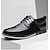 economico Casuale-scarpe derby stringate da uomo in pelle con stampa coccodrillo e pelle scamosciata nera, suola sportiva ed elegante per abbigliamento casual e business casual