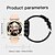 tanie Smartwatche-696 X17MINI Inteligentny zegarek 1.27 in Inteligentny zegarek Bluetooth Powiadamianie o połączeniu telefonicznym Rejestrator snu Pulsometry Kompatybilny z Android iOS Damskie Męskie Odbieranie bez