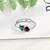 preiswerte Geschenke-Personalisierter Geburtsstein Offener Ring – Bestes Geschenk für Mama - Langlebiger und glänzender Geburtsstein einzigartiger Schmuck für Mama Ehefrau oder Tochter