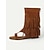 preiswerte Urlaubsandalen-Damen-Gladiatorsandalen im Boho-Stil mit Fransen – flache Sandalen mit offener Spitze und Quastendetails für sommerliche Strandbekleidung, Festivals und lässige Outfits