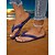 billiga Semester Sandaler-damsandaler med strass utsmyckade flip flop-sandaler – snygga och bekväma casual sandaler för sommar, strand och semester