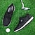 baratos Sapatos de Golfe Masculinos-Sapatos de golfe azul claro masculino com sistema de discagem ajustável, design respirável, calçados esportivos para golfe ao ar livre