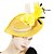 voordelige Bruiloft Zendspoel-Helm Veren Sinamay Bruiloft Avond Feest Elegant Bruiloft Met Veer Helm Hoofddeksels