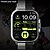 economico Smartwatch-696 D8 Orologio intelligente 2.01 pollice Orologio da Corsa Fitness Smartwatch Bluetooth ECG+PPG Contapassi Promemoria chiamata Compatibile con Android iOS Da donna Da uomo Chiamate in vivavoce