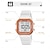 economico Orologi digitali-skmei ins wind square orologio elettronico multifunzionale impermeabile per studenti maschi e femmine