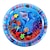 abordables Jouets de Plage et de Plein Air-1 tapis anti-éclaboussures rond en forme de requin blanc pour favoriser l&#039;activité et le développement sensoriel tout en étant couché sur le ventre