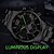 cheap Quartz Watches-4-Piece Luxury and Fashionable Men's Watch and Arrow Necklace Bracelet and Ring Perfect for Business and Leisure