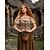 abordables corsés-Retro Antiguo Medieval Renacimiento Chaleco de ante Pirata Vikingo Ranger élfico Disfraz Mujer Celta Pirata Fantasía Víspera de Todos los Santos Carnaval Mascarada LARP Adulto Cima Todas las