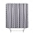 Douchegordijnen voor Badkamer Polyester Waffle Textuur Strooi Patroon Douchegordijn met Metalen Ogen en Plastic Haken 180cm*180cm (70"*70") voordelige Douchegordijnen-Douchegordijnen voor Badkamer Polyester Waffle Textuur Strooi Patroon Douchegordijn met Metalen Ogen en Plastic Haken 180cm*180cm (70"*70")