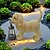 cheap Landscape Lights-1 Pc Outdoor Solar Simulation Puppy Decorative Light Luminous Lantern Courtyard Garden Lawn Path Terrace Landscape Light Cute Animal Decorative Light