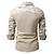 preiswerte Arbeitshemden für Herren-Herren Hemd Arbeitshemden Freizeithemd Arbeitshemd Knopfhemd Cargohemd Schwarz Grün Beige Langarm Tarnung Umlegekragen Outdoor Täglich Fronttasche Bekleidung Mode