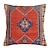 billige geometrisk stil-Etnisk Vintage Dekorative Kasteputer Deksel 1PC Sørvest Myk Firkantet Sofa Putevar Putevar til Soverom Stue Sofa Stol