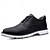 preiswerte Herren Golfschuhe-Weiße Brogue-Golfschuhe für Herren – strapazierfähige Schnür-Sneaker aus Kunstleder mit perforierten Details für Golf- und Sportbegeisterte