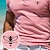 baratos Polo Clássico Masculino-Homens Animal Abelha Pólo Manga Curta Camisas polo Camisas de colarinho Business casual Ao ar livre Roupa Esportiva Roupa Diária Impressão 3D Verão Branco Rosa Azul