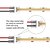 cheap LED Accessories-COB LED Strip Connectors 10 PCS 20 PCS 5mm 8mm 10mm 2-pin LED Strip Connectors LED Tape Connectors Transparent Solderless no Dark Areas Suitable for LED Light Connectors DIY COB/SMD