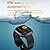 Χαμηλού Κόστους Smartwatch-696 ET593 Έξυπνο Ρολόι Fitness Tracker Ύπνου Bluetooth Κλήση Υπενθύμιση Android iOS 40mm 1.75