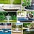 abordables Décoration extérieure-Fontaine solaire, pompe à eau submersible pour bain d'oiseaux avec 6 buses, kit panneau solaire 1,4 W, idéale pour l'arrosage extérieur de bassins, piscines, jardins et aquariums.