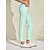 economico Abbigliamento da golf femminile-Per donna Pantaloni da golf Rosa baby Blu denim Nero Pantaloni Abbigliamento da golf da donna Abbigliamento Abiti Abbigliamento