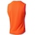 preiswerte Fitness Tank-Tops-Herren Tank Top Weste Unterhemd Ärmelloses Shirt Ärmellos Rundhals Rundhalsausschnitt Sommer Einfach Mode Klassisch Lässig Sportlich Netz Lässig Fitnessstudio Straße Orange Top T-Shirt für Herren