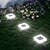 cheap Outdoor Wall Lights-2/4 Pcs LED Solar Outdoor Ground Light 16LED Waterproof Household Garden Light Garden Lawn Pathway Lighting Landscape Light Solar Wall Light