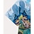abordables Animales 3D para Niño-Chico 3D Dinosaurio Camiseta Manga Corta Verano Primavera Moda Básico Niños 4-12 años Cuello Barco Exterior Casual Diario Ajuste regular
