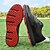 preiswerte Herren Golfschuhe-Rote und marineblaue Golfschuhe für Herren – leistungsstarke Schnürsneaker mit Lederdetails für Golf, Sport und Freizeit
